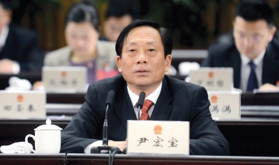 张耀武出席大会,尹宏宝作区人大常委会工作报告,龚振志代表区政府向