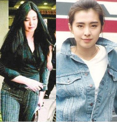 王祖贤,瘦的时候女神无疑,胖起来.女神也能这么接地气啊