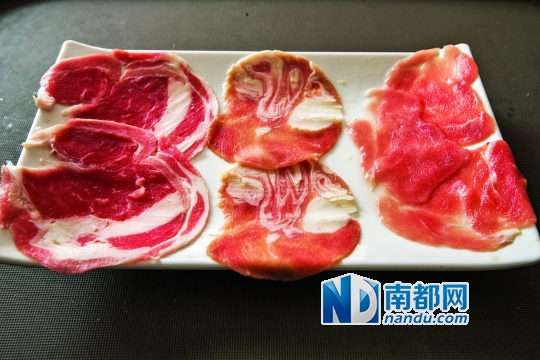 广州部分羊肉卷掺鸭肉价格差五倍(图)