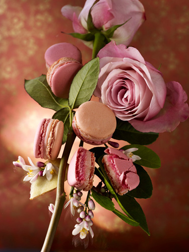 õȻMACARON FLEUR D’ORANGER, ROSE & GINGEMBRE