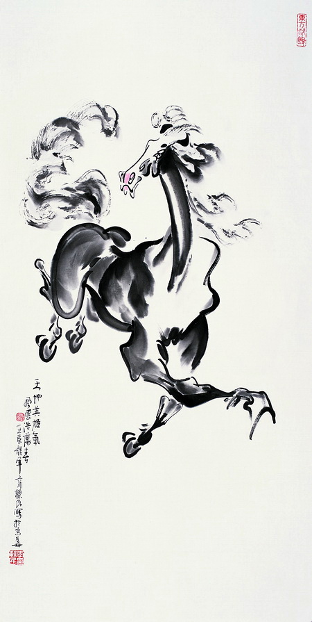 马年看马 李繁民的"画马"艺术人生(组图)