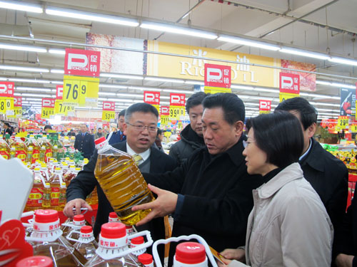 刘佩智带队调研督查湖南机构改革和食品药品监管工作(图)