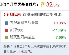 农银消费主题股票基金2013年第4期点评(组图