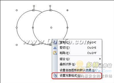 图4 WPS设置对象格式菜单