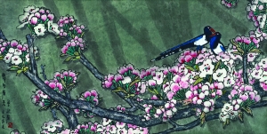 曾迎春·中国画 《我的春天》 横幅