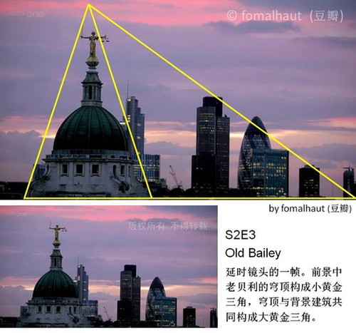 黄金三角构图