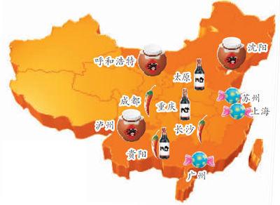 中国人口味地图:最能吃辣排行榜没有云南人