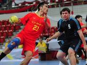 图文：男子手球亚锦赛 中国队取得首胜无缘前八
