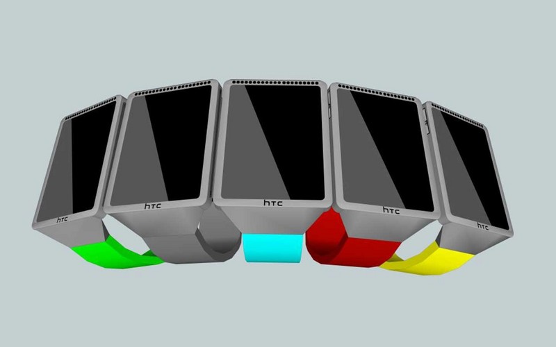 2.5英寸1.2GHz四核 HTC智能手表概念赏_手机