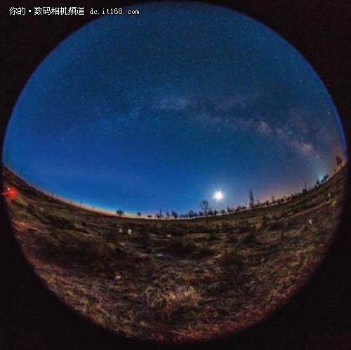 仰望苍穹,手可摘星辰 ef 鱼眼镜头