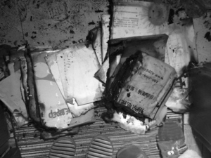 南京一电动车电池充电中爆炸 书房着火被烧(图