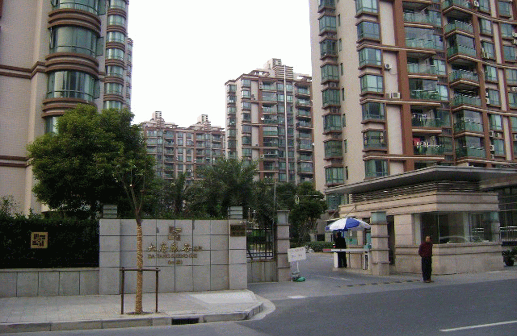 位于上海市浦东新区的大唐盛世花园小区.资料图片
