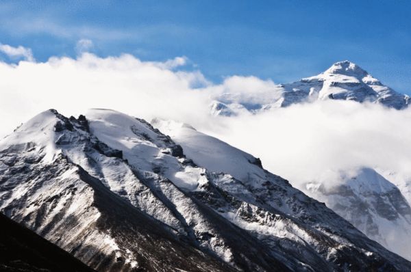 珠穆朗玛峰登山者
