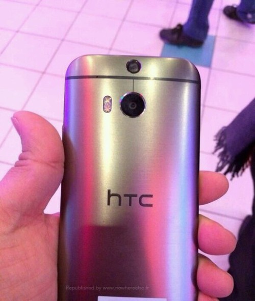 或有香槟金版本 HTC M8再曝出最新谍照