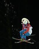 图文：自由式滑雪女子U型场地技巧 马蒂诺比赛