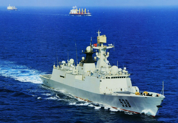 中国海军大编队穿行南海边缘 小国惊恐称没看到(6)-搜狐军事频道