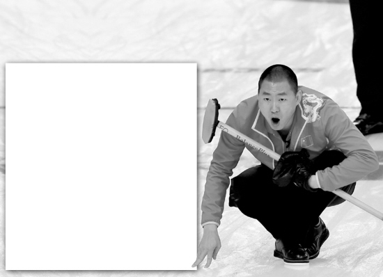 中国男子冰壶队将争取铜牌(组图)