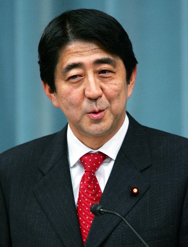 资料图片:日本首相安倍晋三