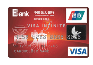 农行VISA环球商旅信用卡