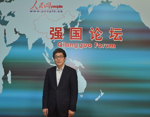 【组图】中国人民抗日战争纪念馆副馆长李宗远做客人民网(组图)