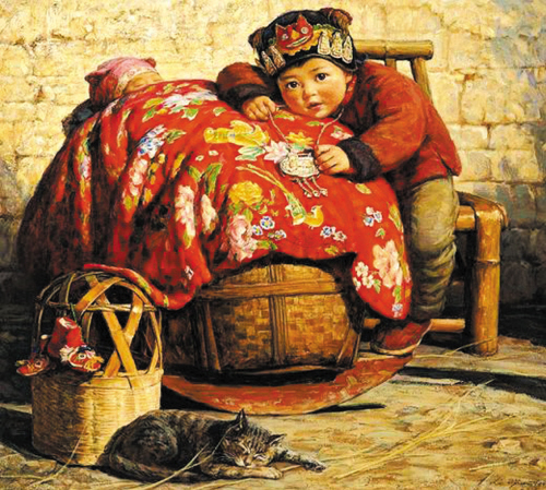 李自健的"孩子"(组图)