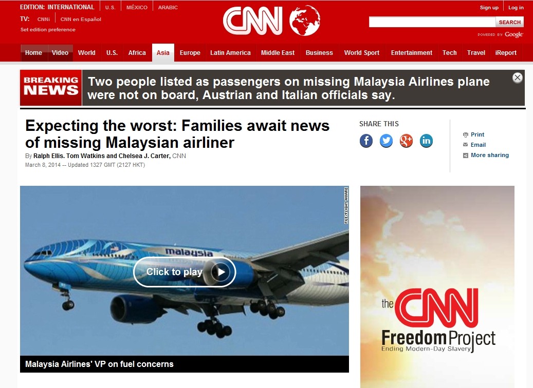 2cnn报道截图【环球网报道 记者 赵衍龙】据美国有线电视新闻网(cnn)