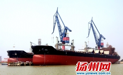 产业转型助推扬州港提档 两会代表为扬港口经济献策(组图)