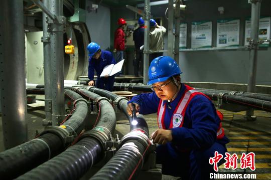 浙江省采用顶管施工工艺的最大内径电力隧道投运(图)