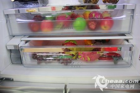 容声BCD-430WPMB/A冰箱透明大抽屉