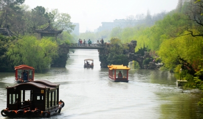 扬州旅游进入智慧时代。 孟德龙 摄