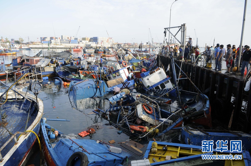 智利地震导致巨大损失(高清组图)-搜狐新闻