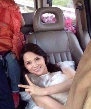 伊能静素颜似少女图片