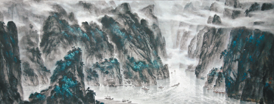 蜇伏15年的中国画家赵子玉日前在龙之梦古玩城推出个人日常展,他