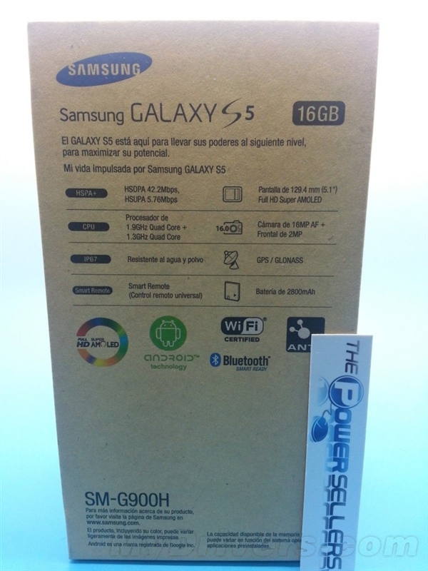 八核版Galaxy S5包装曝光:详细配置出炉