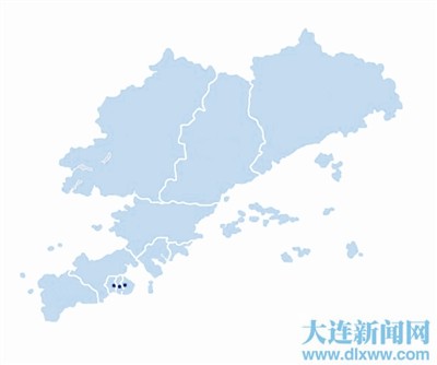 最新大连市市区地图_大连市六个区分布图