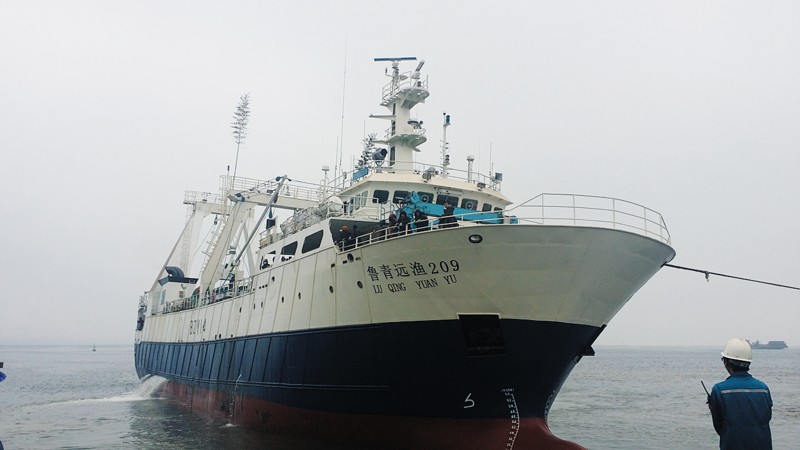 青岛耗资5.6亿元建大型捕捞船队(组图)