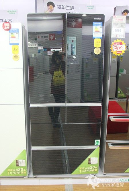 容声BCD-430WPMB/A冰箱整体外观
