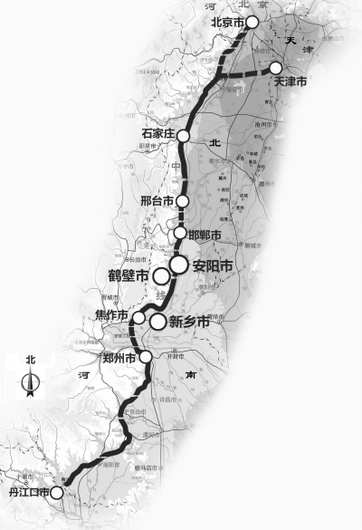 南水北调中线工程今年通水后,可助解安阳,新乡,鹤壁的缺水问题三地图片