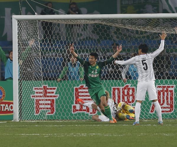 (体育)(23)足球--亚冠小组赛:北京国安对阵广岛