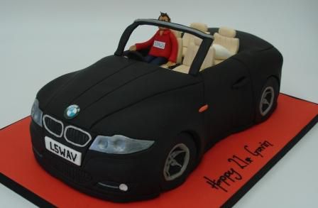 甜品里的汽车盛宴 盘点十款汽车造型蛋糕
