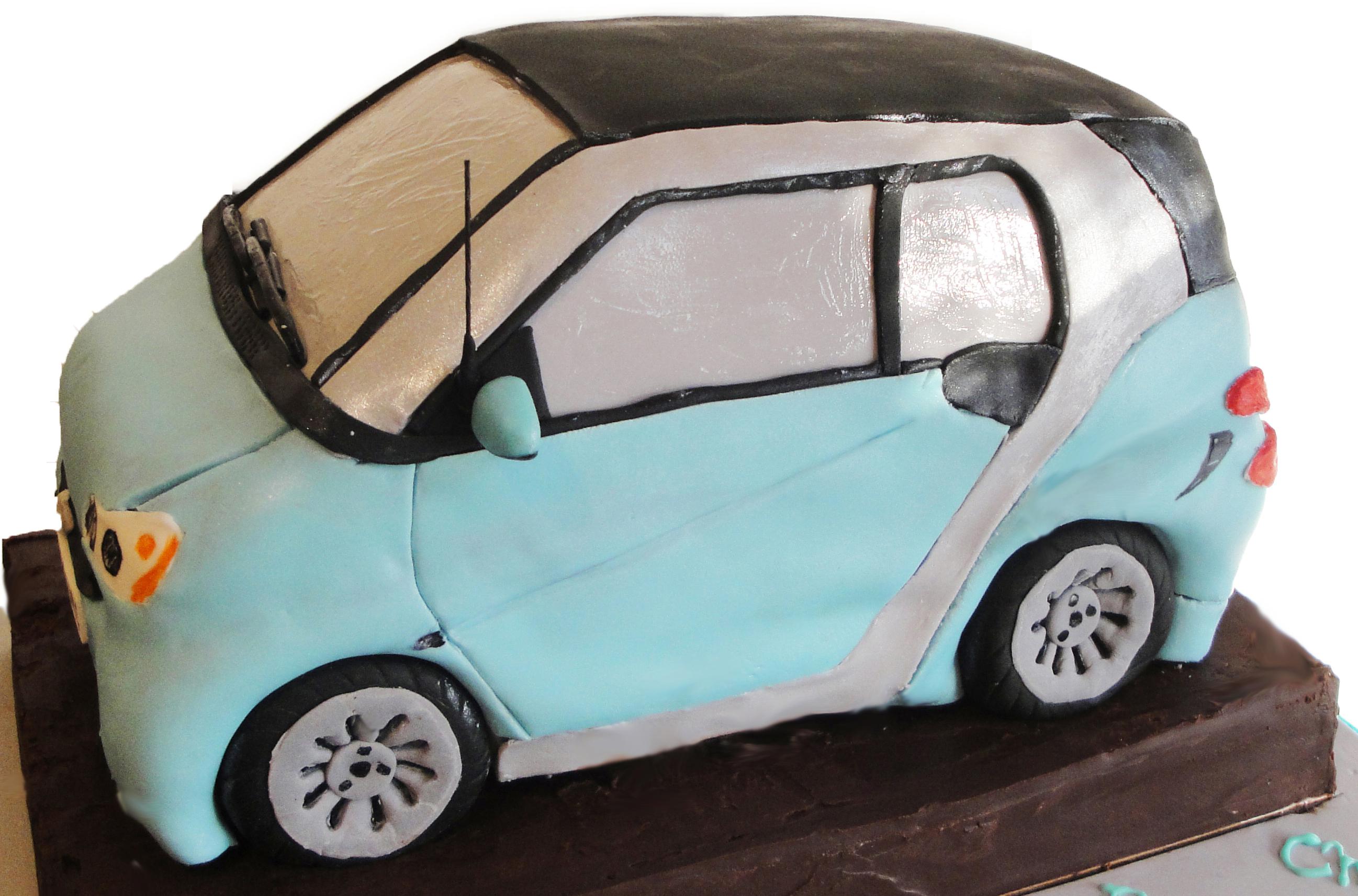 甜品里的汽车盛宴 盘点十款汽车造型蛋糕