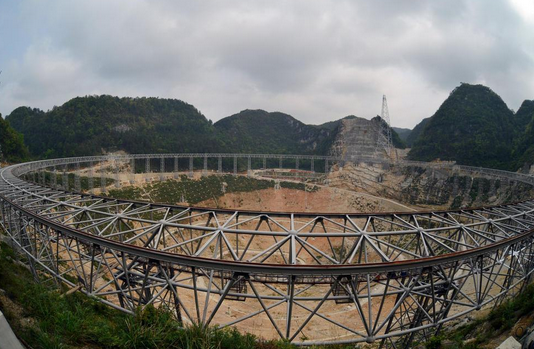 世界最大口径望远镜落户黔南 中国望远镜建设