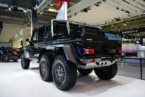 巴博斯六轮怪兽g700 6x6成交价高达818万-搜狐汽车