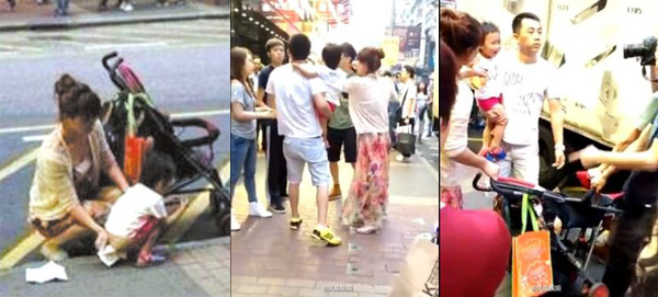 孩子香港街头小便引争论 带宝宝外出如厕神器(图)