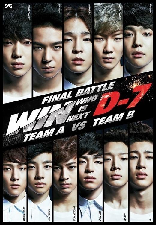比如去年yg公司为推出新组合,就与mnet频道联手推出了一档名为《win