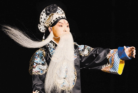 图《文昭关》凌珂扮演伍子胥.
