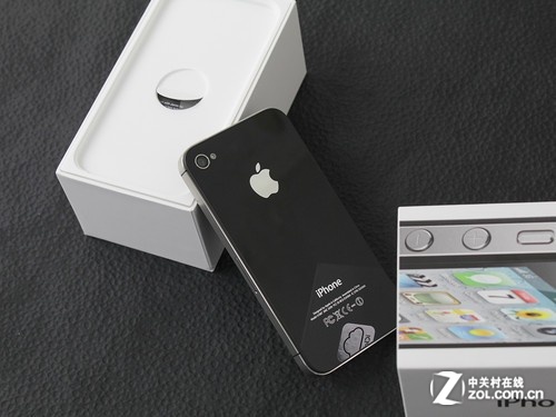 iPhone 4S 黑色 背面图 