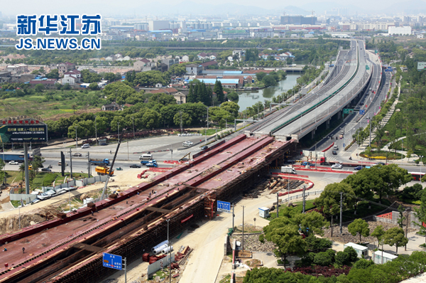 苏州西环、312国道上沪宁高速咽喉7月打通(