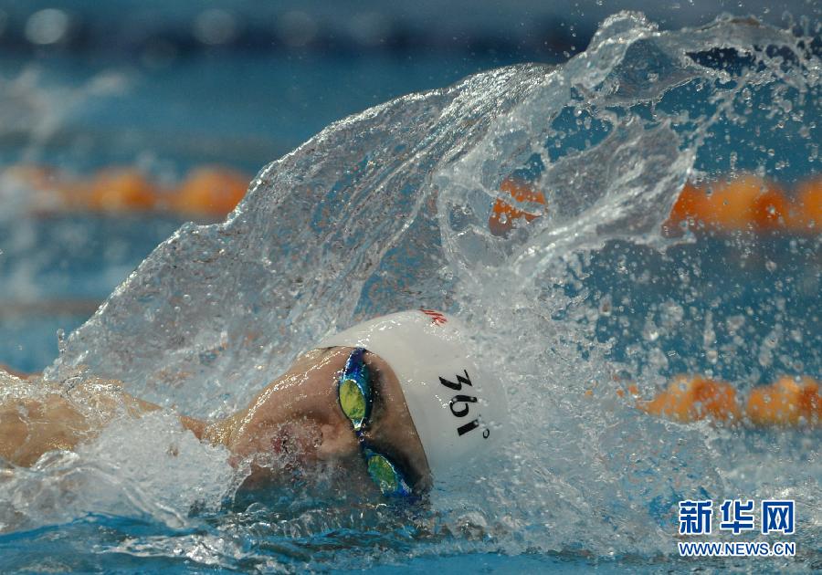 全国游泳冠军赛:孙杨晋级男子200米自由泳决赛