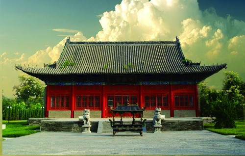 位于洛阳的定鼎堂,在周公庙现存古建筑中年代最为久远 洛阳周公庙博物馆供图